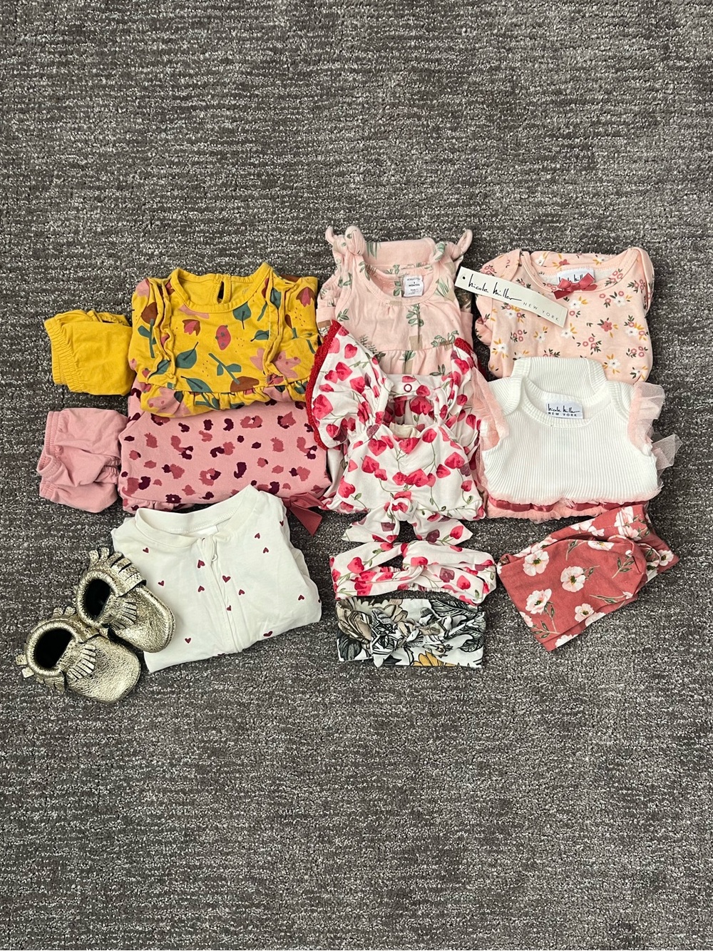 Large Baby Girl Summer/Fall Bundle 0-3 Months